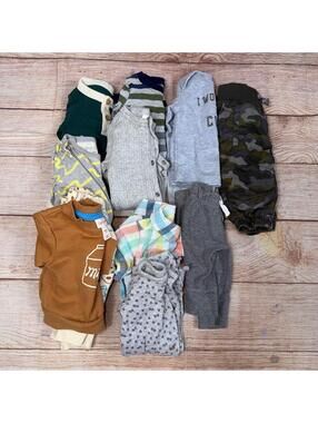 Baby Boy Clothing Bundle Newborn & Preemie